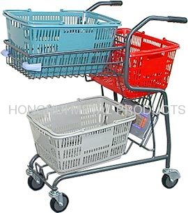 shopping cart for hand basket