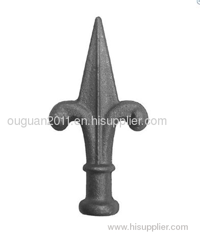 wrought iron spearheads