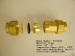 Brass pipe fitting