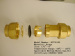 Brass pipe fitting