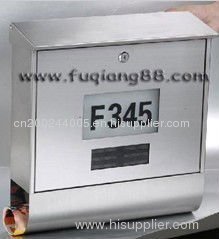solar mailbox,steel solar mailbox,Solar stainless steel mailbox