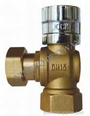 Brass lockable valve from Ningbo bestway valve