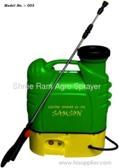 Battery Operated Sprayer.