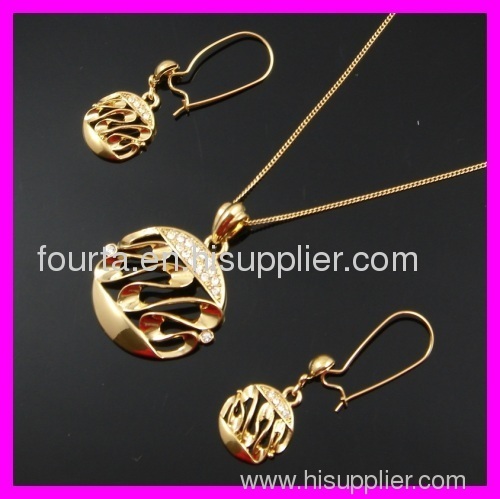 fallon beautiful 18k gold plated set