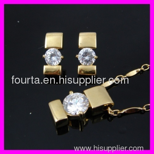 fashion 18k gold plated set IGP