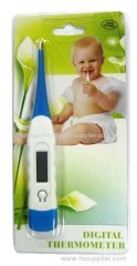 Digital thermometer orange color with waterproof function