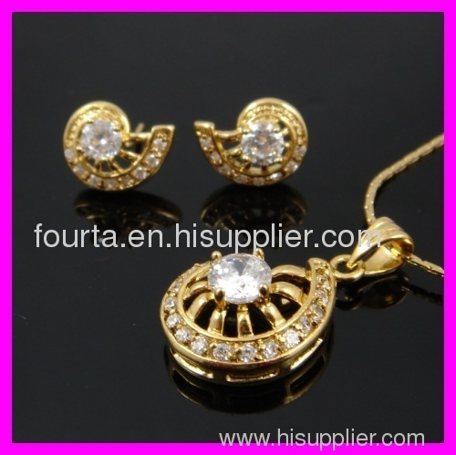 elegant 18k gold plated set IGP