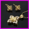 fallon 18k gold plated set 1120390 IGP