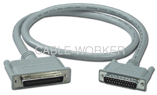 SCSI HPCen60 (MicroCen60) Male to DB25 Male Premium Cable