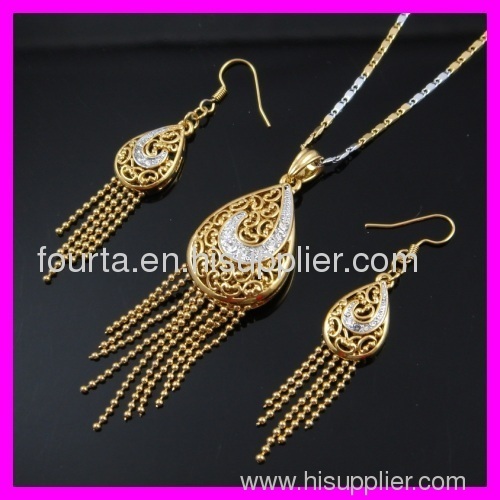 fallon elegant 18k gold plated set