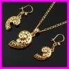 fallon 18k gold plated set 1120300 IGP