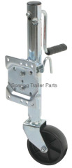 Trailer Jack, Sidewind Swivel Jack with 6" Wheel - 800 lbs