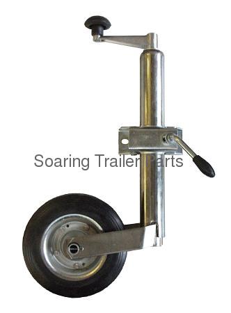 800lbs static load capcity. Jockey wheel,trailer jack,8" Rubber wheel