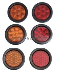 4"Round LED Light STOP/TURN/TAIL trailer light