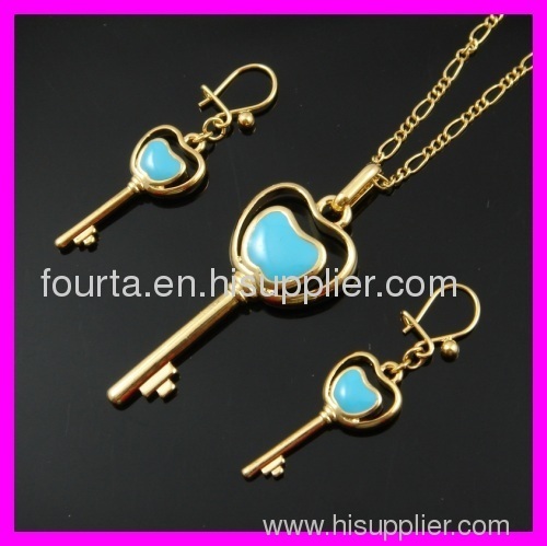 fallon 18k gold plated set IGP