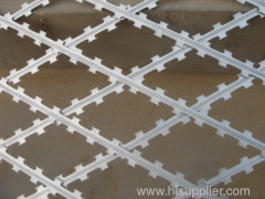 China Standard Inserts Barbed Wire Mesh