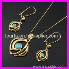 fallon simple18k gold plated set