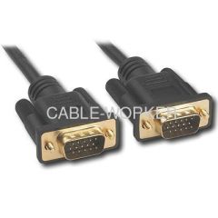 HD15 male to male Super Shielded UXGA Video Cable - Ultra High Resolution