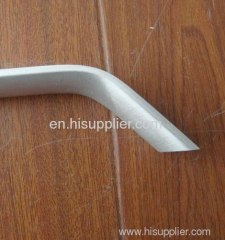 Anodized aluminium refrigerator door handle