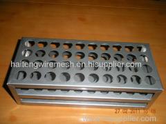 Stainless Steel test tube rack