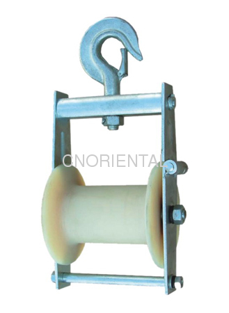 3KN bunched conductor stringing pulley block