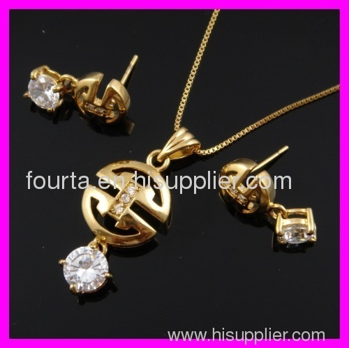 18k gold plated set 1120397