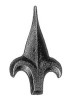 wrought iron ornamental spear points