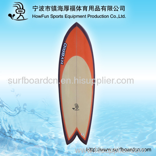 PU surfboard+logo+fiber+fin set up