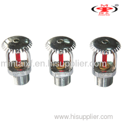 upright glass bulb fire sprinkler