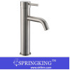 Silvery Stainless Steel Basin Tap