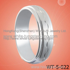 New Jewelry Ring White Tungsten ring