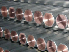 Titanium copper complex bar