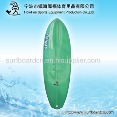 PU surfboard surfing quickly