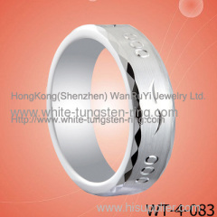 Wholesales Ring New White Tungsten Ring