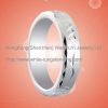 New White Tungsten Ring