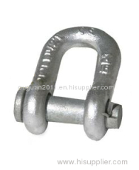 DEE Shackle With Alloy Round Pin