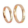 Rose Gold Plated Laser Plain Tungsten Ring