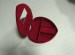 fashion red heart jewelry box