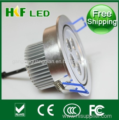 [HKF LED] led ceiling light,led downlight 5*1w 350lumens warm white 3yrs warranty factory price