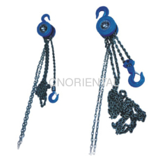 Manual hand chain hoist block