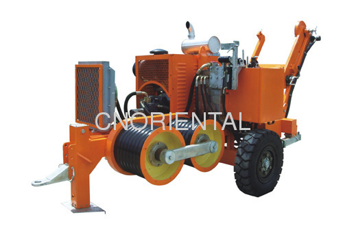 9Ton hydraulic conductor drum puller