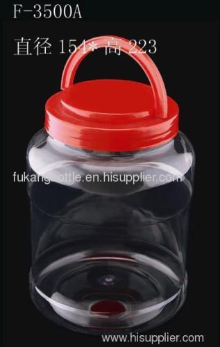 plastic food bottle PET bottle for food storage