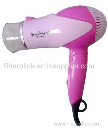 DC motor hair dryer