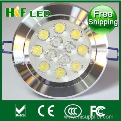 [GH-THD-1201] led ceiling lamp 12*1w high power low power consumption downlights hole: 118mm