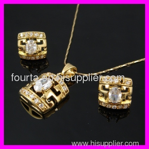 FJ 18k gold vacuum plated set