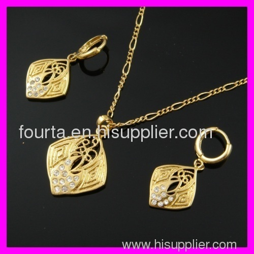 18k gold plated set 1120238