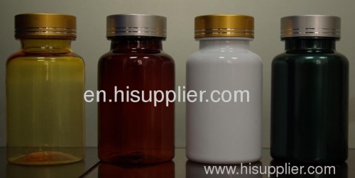 150cc PET colored medicine bottle