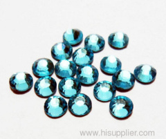 Korean Hot Fix Rhinestone Aquamarine SS06