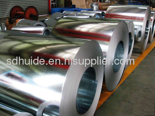 HUIDE BRAND GI, galvanized steel coil ,zinc steel coil in china