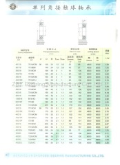 Angular Contact Ball Bearings